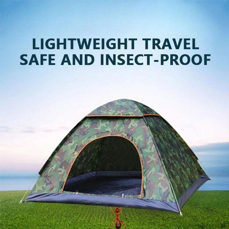 Cheap Goat Tents Automatic Camping Tent 1 2 Person Family Tent Double Protable Backpacking Setup Awning Tent Instant Outdoor Hiking Travel L H3b0   